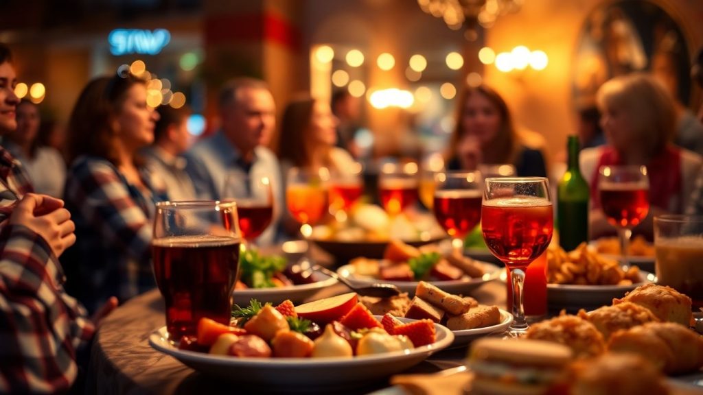 Viihde ja juorut ruokapöydässä